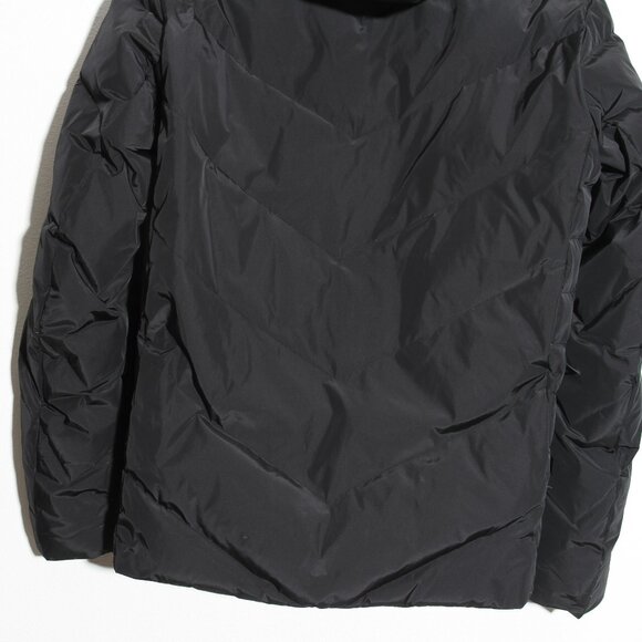 Moncler Grenoble Duck Down Feather Puffer Jacket Black Full Zip Size 2 Medium - Picture 8 of 16